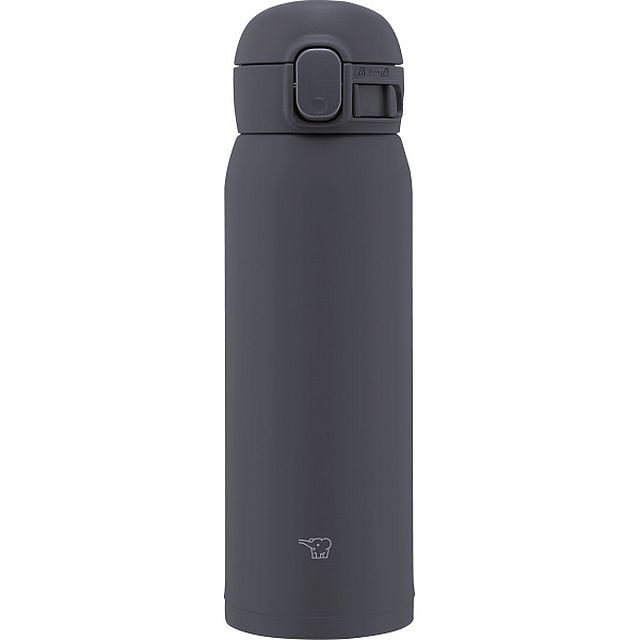 ステンレスマグ（480ml）シームレス/ワンタッチ ソフトブラック SM-WS48-BM