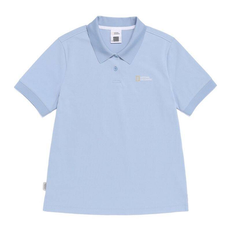 ナショナルジオグラフィック NATIONALGEOGRAPHIC N262WPL920 レディース カリディ ピケ 半袖 襟付きTシャツ STORM BLUE N262WPL020416 419992