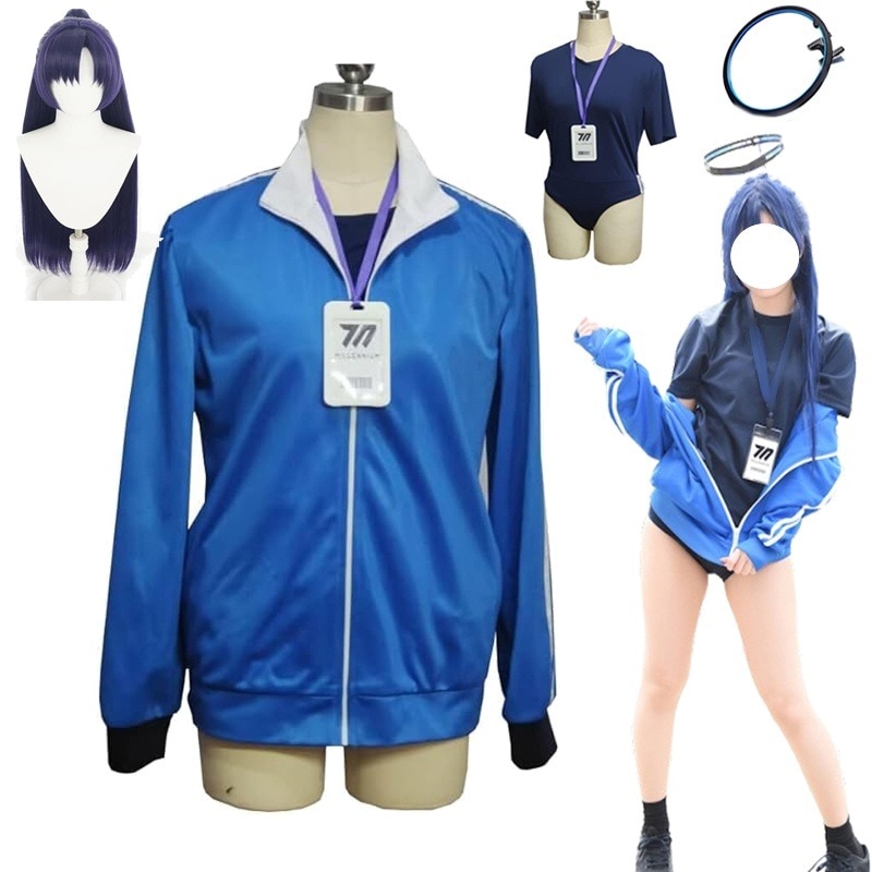 早瀬ユウカ コスプレ衣装 早瀬ユウカ 体操服 体操着 コスチューム 文化祭 「ハロー&ウイッグ」追加可能