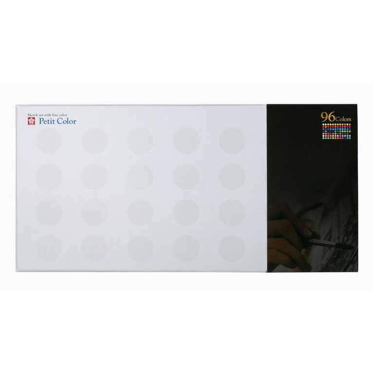 サクラクレパス 固形水彩絵の具 プチカラー 96色セット NCW-96 13,105円