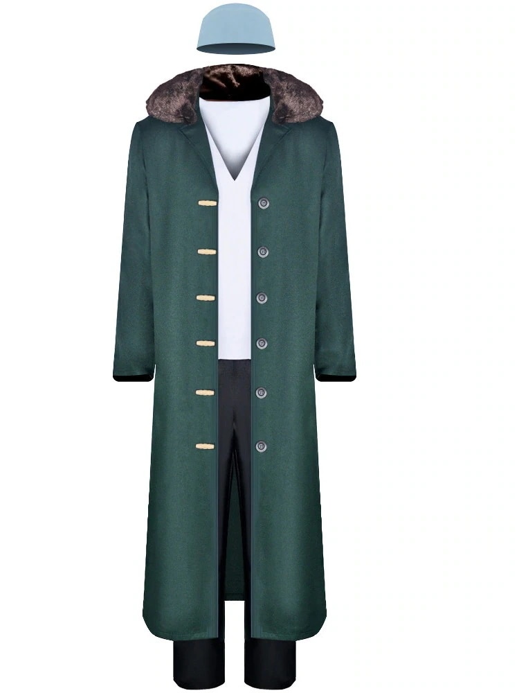 限定発売 独自の設計 コスチューム　クザン 大海賊　黒ひげ海賊団　青キジ　ユニフォーム　コスプレ　仮装　ワンピース　舞台衣装　ハロウィン　イベント　大海賊百景