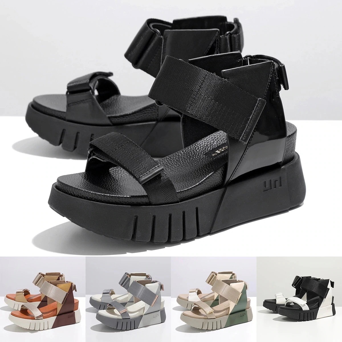 UNITED NUDE ユナイテッドヌード スポーツサンダル Delta Run レディース スポサン 厚底 ストラップ シューズ 靴 カラー5色