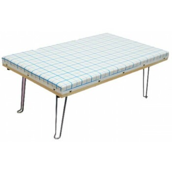 日本製 折りたたみ脚付きアイロン台 DXアイロン台 方眼 15213