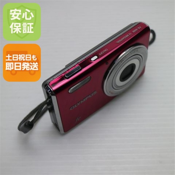 美品 FE-4000 ピンク OLYMPUS デジカメ 117