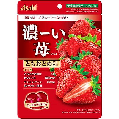 他サイト： 濃ーい苺 84g アサヒグループ食品の商品画像