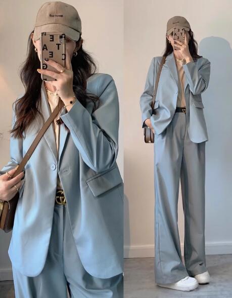 カジュアルスーツ 春秋 可愛い レディース パンツスーツ ビジネス リクルートスーツ 入学式 卒業式 事務服 オフィス 上品 ママスーツ 通勤 就活 OL 着痩せ セットアップ セレモニースーツ 高級