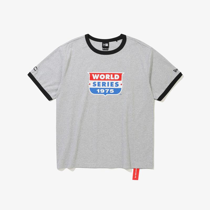 MLBシカゴ・カブス ワールドシリーズ リンガーTシャツ ヘザーグレー 15147507