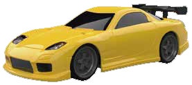 TURBO RACING 1/76 C71 Yellow On-road Car 電動RC完成セット【C71-YE】 ラジコン ハイテック C71-YE イエロー オンロードカー