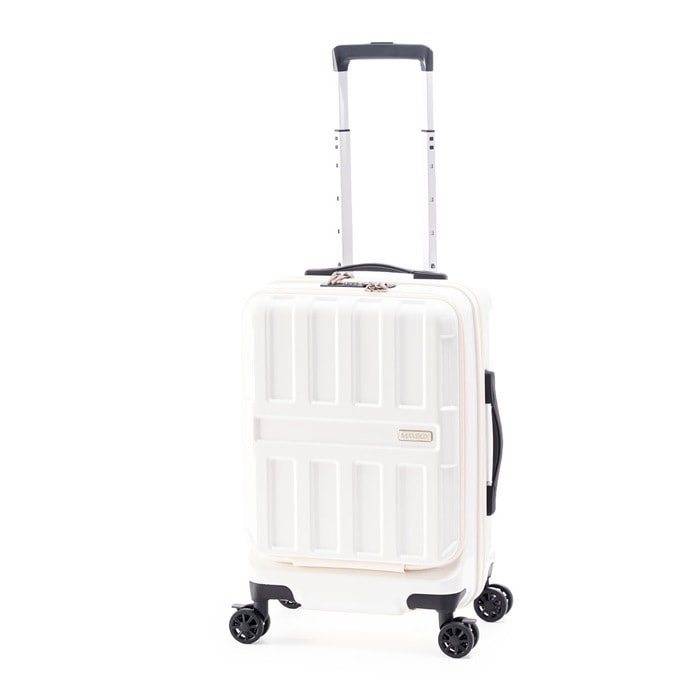 ハードキャリーケース MAXBOX FrontOpen 3～4泊 36L ALI-8511-18-VN バニラホワイト