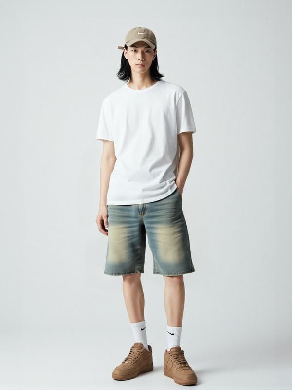 アポロデニムショーツ-1カラー