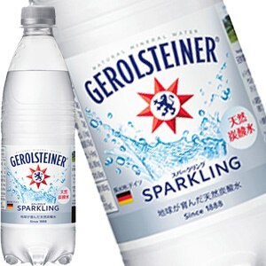 ポッカサッポロ GEROLSTEINER ゲロルシュタイナー 500mlPET48本［24本2箱］［賞味期限：3ヶ月以上］北海道沖縄離島は送料無料対象外［送料無料］45営業日以内に出荷