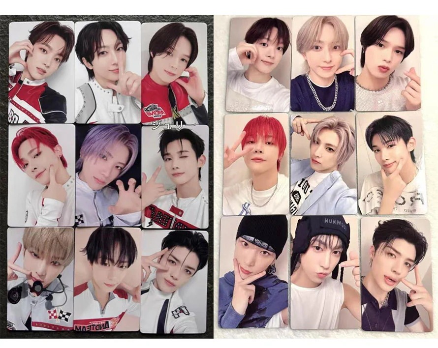 公式品　&TEAM 2nd SINGLE 中華「青嵐 (Aoarashi)」一直娯 2.0 / 3.0　 　全員９枚セット