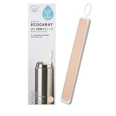 他サイト： マーナ エコカラット ボトル乾燥スティック ピンク K687P (1個入)の商品画像
