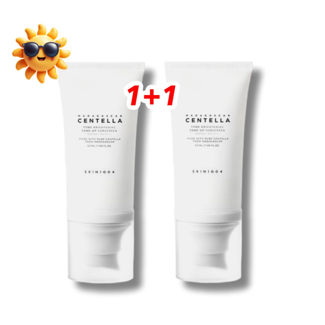 [正規品]マダガスカルセンテラ トーンブライトニング トーンアップサンスクリーン 50ml [1+1]/日焼け止め/韓国コスメ/ミルクタイプ/敏感肌用/UVカットクリーム/日焼け止め おすすめ