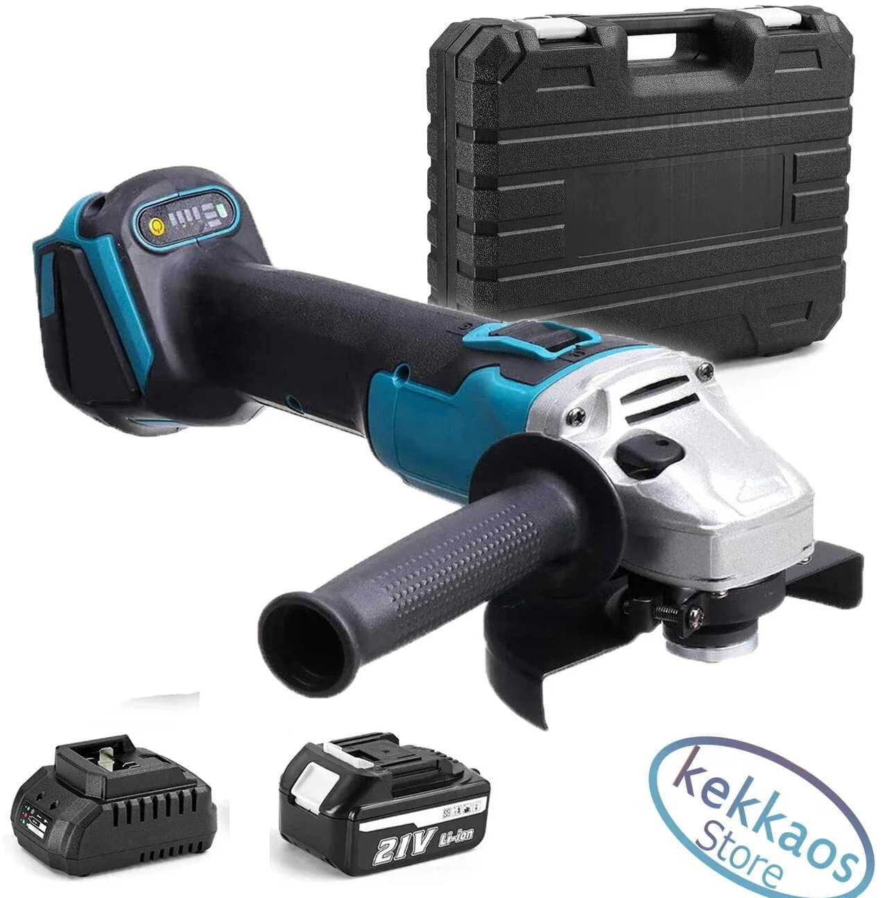 研削 研磨 3段階変速型 125ミリ 18Vマキタバッテリー対応 コードレス ディスクグラインダー