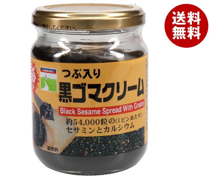 三育フーズ つぶ入り黒ゴマクリーム 190g瓶×12(6×2)個入×(2ケース)