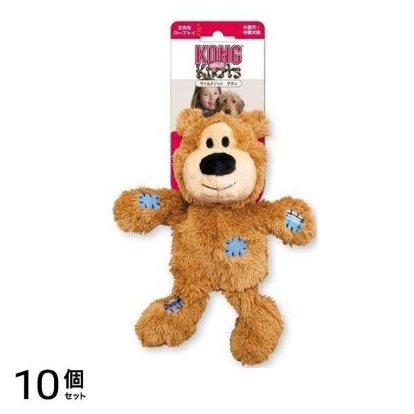 コング ワイルドノット テディ M ブラウン 1個入 10個セット