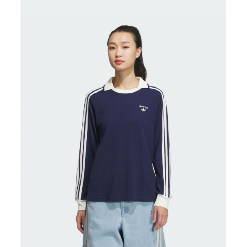 ADIDAS レトロ スポーツ スポーティ クラブ ロングスリーブ T JM8012