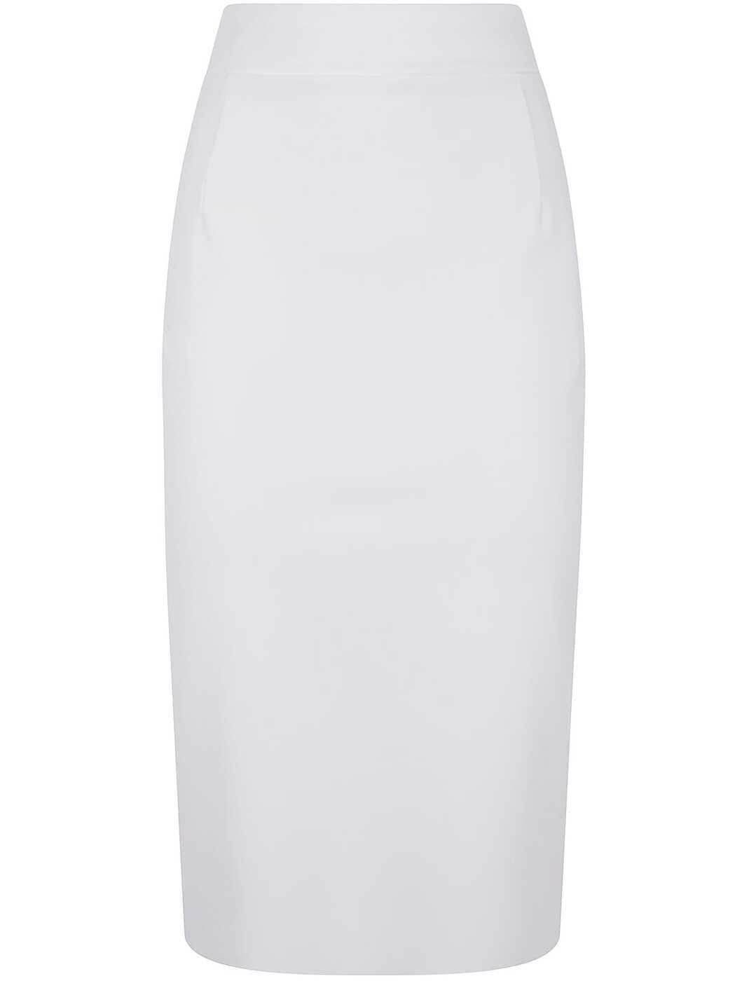 LUMI096 070 WHITE ホワイト 春夏2025 スカート レディース ia