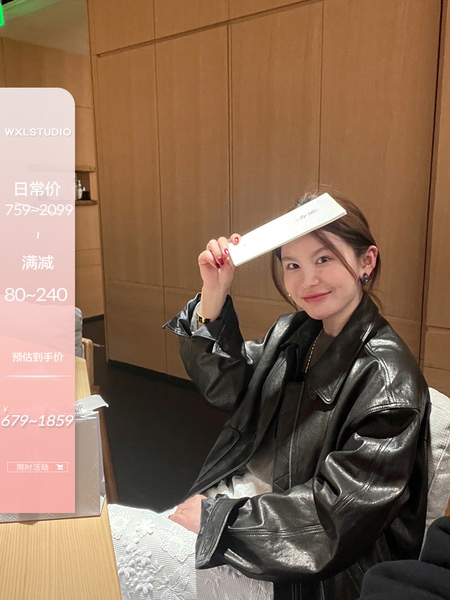 重工業 北緯 39 度ラムスキンオートバイレザージャケット女性の本革ジャケット/ショートパンツその他 スーツ