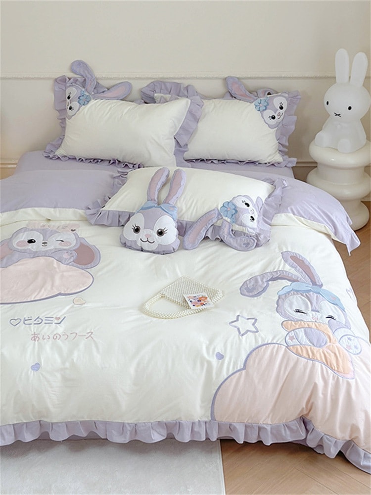 [3日出荷]スターデール子供用綿高級寝具4点セット