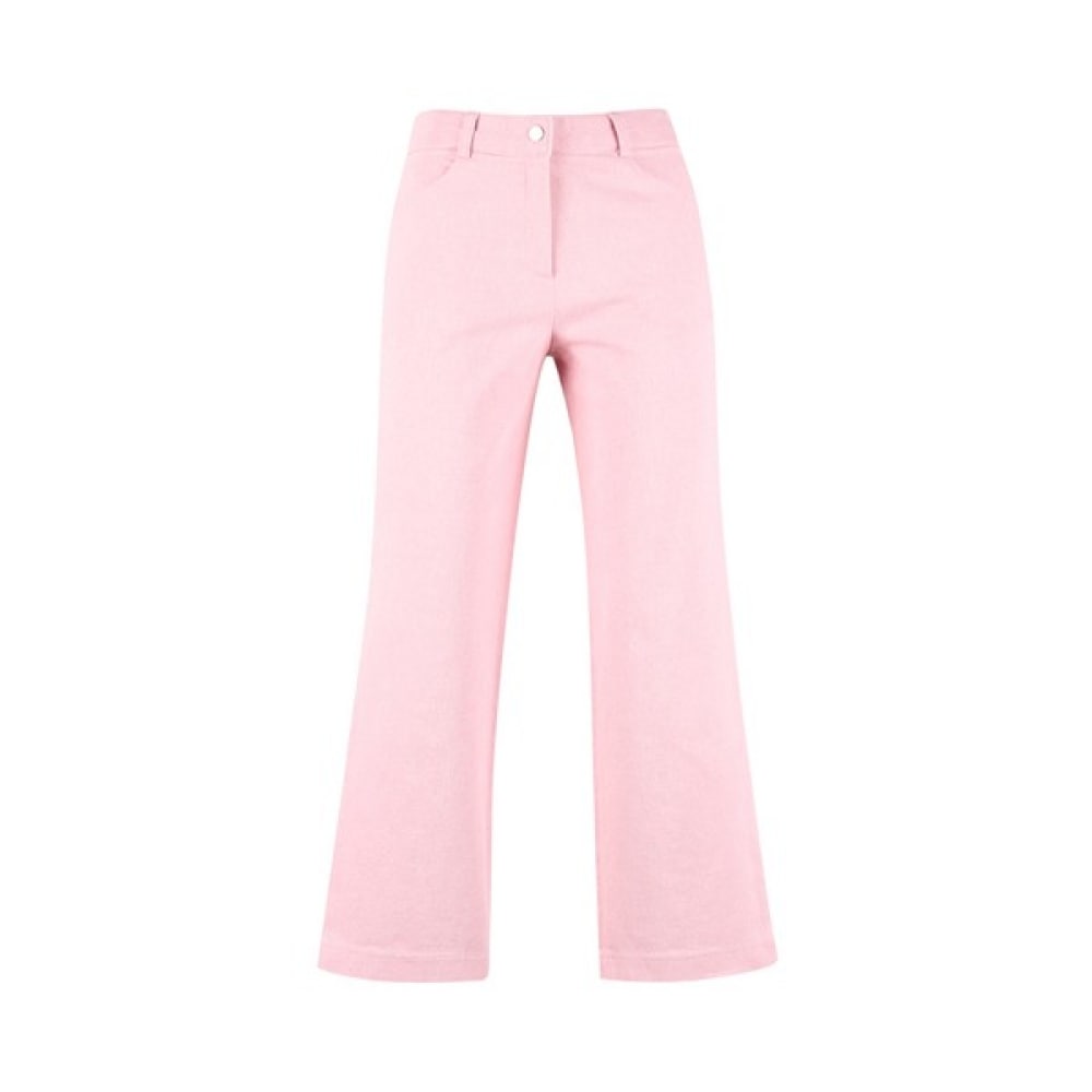 [ラックスゴルフ] ラックスゴルフ BMU 女性用バックバンディングワイドコットンスパンゴルフパンツ BMU5S206W