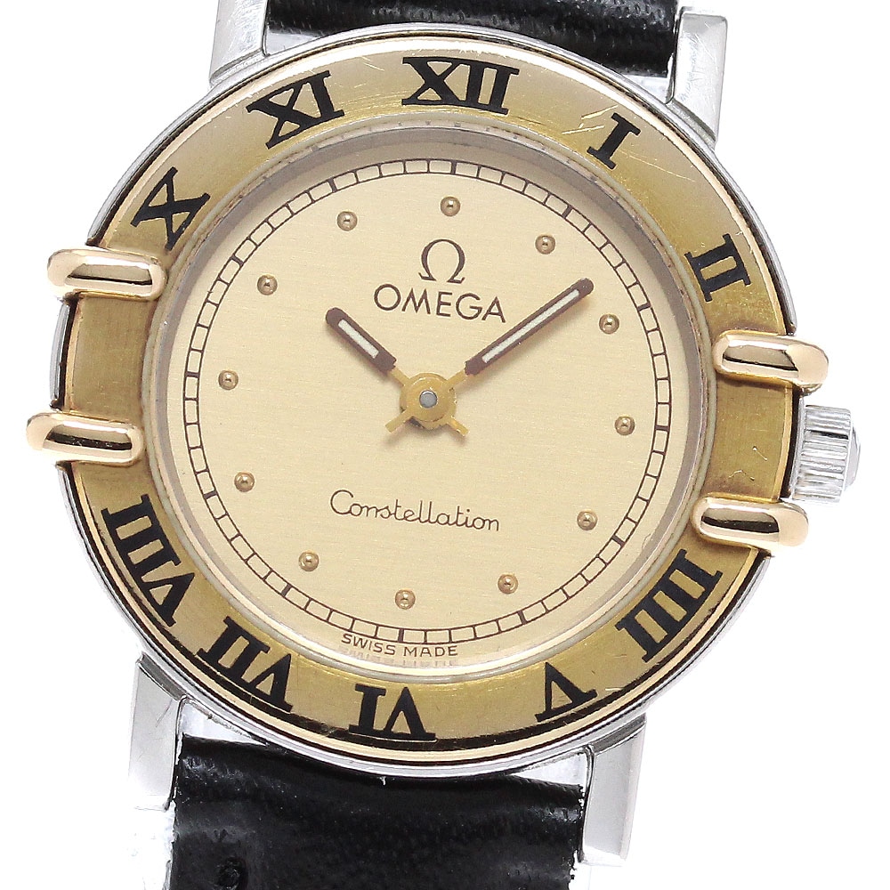 オメガ OMEGA コンステレーション YGベゼル クォーツ レディース _964934【中古】
