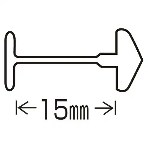 バノック スタンダードピン US-15MM