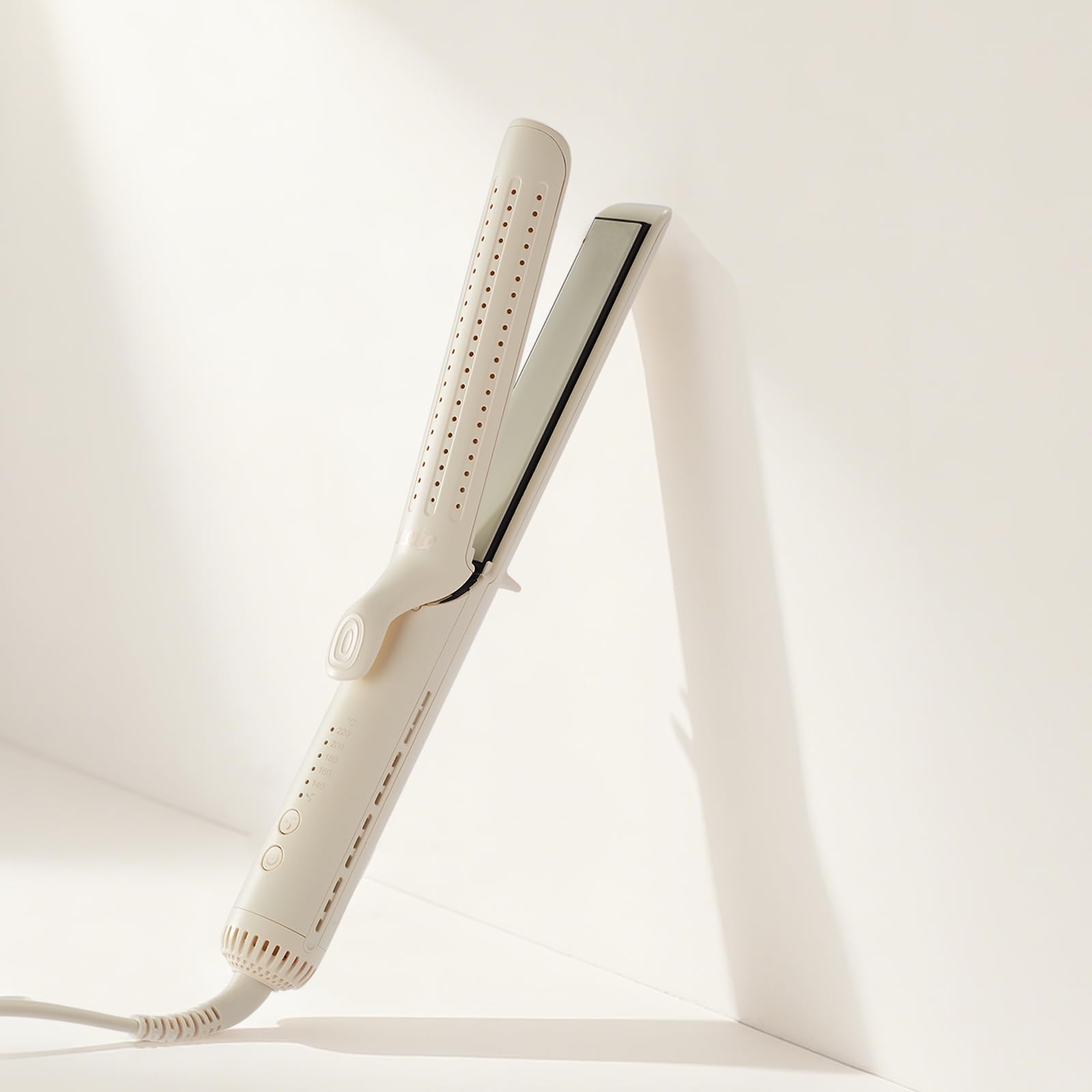 Yete（エイティー）ヘアアイロン ストレート ヘアアイロン 5段階温度制御 24mm 手持ち熱くない 2WAY 冷風温度制御 ヘアーアイロン コテ 海外対応 60分オートオフ 美容師プロ ヘアケア