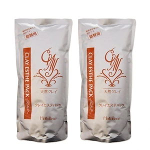 クレイエステ パック 500g 詰め替え 2個 セット