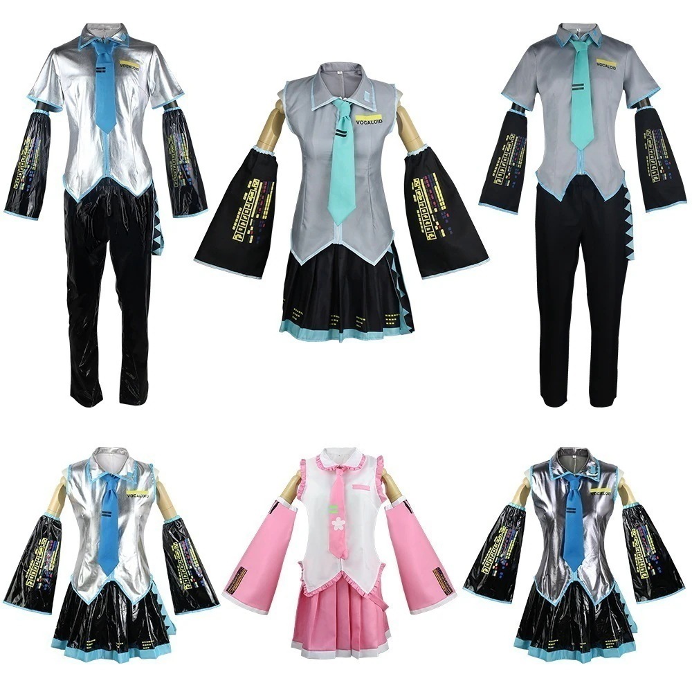初音ミクメイド服コスプレ服ミク公式服二次元コスプレ衣装セット30%までに制限