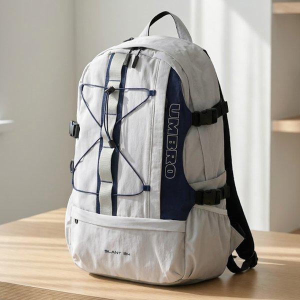 スラントバックパック ホワイトグレー UQ323CBP93WGR