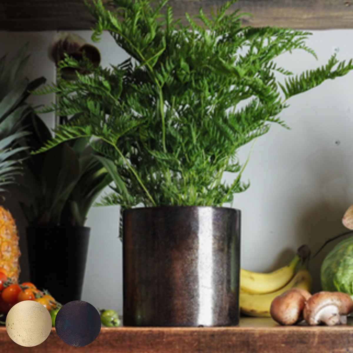 植木鉢 AMシリンダーポット 4号 プランター プラントポット 植物用ポット 花器 鉢カバー ポット 丸 円柱 植木鉢カバー 植物 花 観葉植物 サボテン 園芸 インテリア 軽量 金属 アルミ