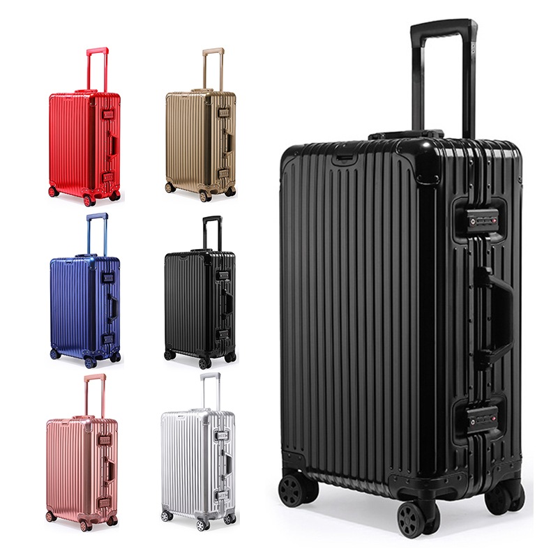 キャリーケース スーツケース 機内持ち込みアルミフレーム キャリーバッグ 360回転キャスター TSAロック 隠しフック サイドフック 大容量 ABS+PC材質 軽量 静音 旅行 コーナーポロテク か