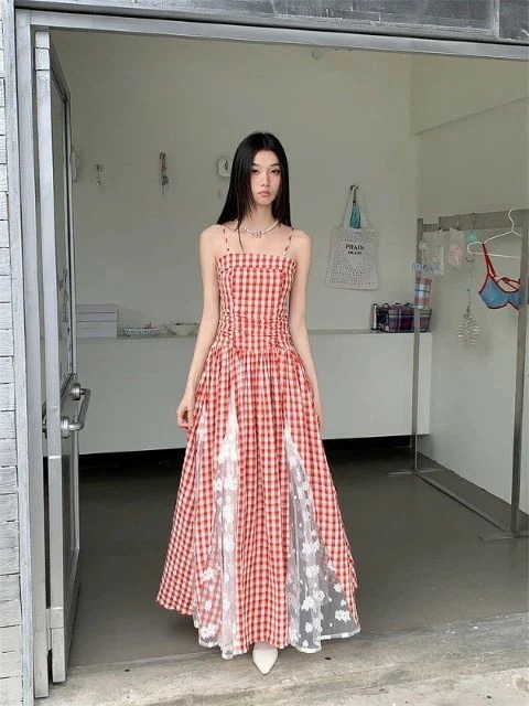 【高品質の製品】 高品質新入 新品追加 ワンピース フリル 切り替え バイカラー スリム 着痩せ チェック柄 sweet系【大きいサイズ レディース 春夏 結婚式 きれいめ タイト フォーマル 大人 4,764円