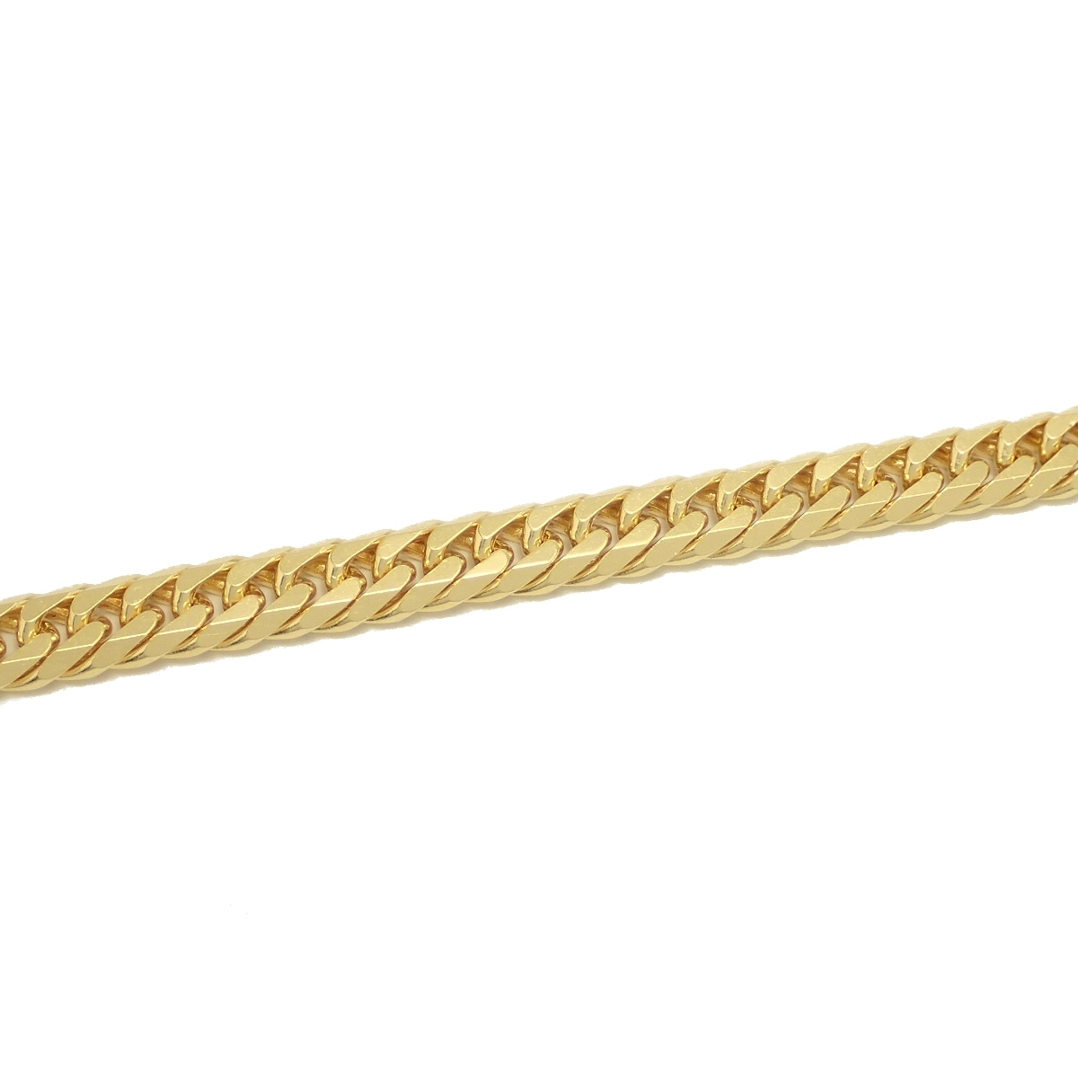 キヘイ ネックレス K18 18金 ゴールド 50.2g 50.5cm YG 6面W ダブル 日本造幣局検定マーク入り 50g 前