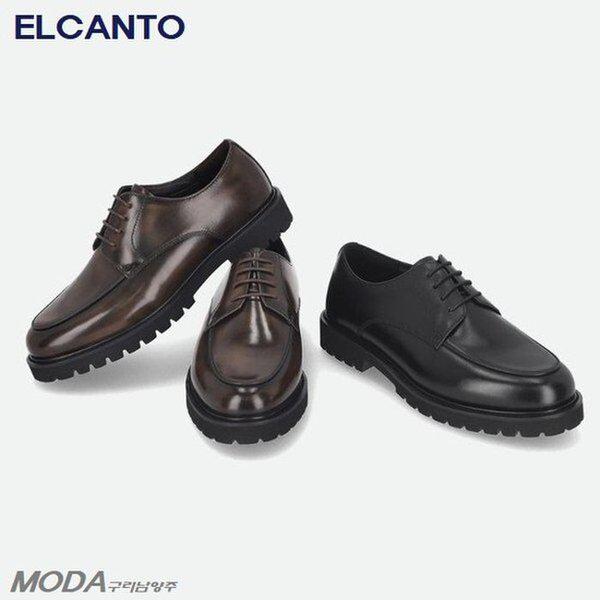 軽量クッションUPダービーシューズ 男性靴 LCMD73U613_GN