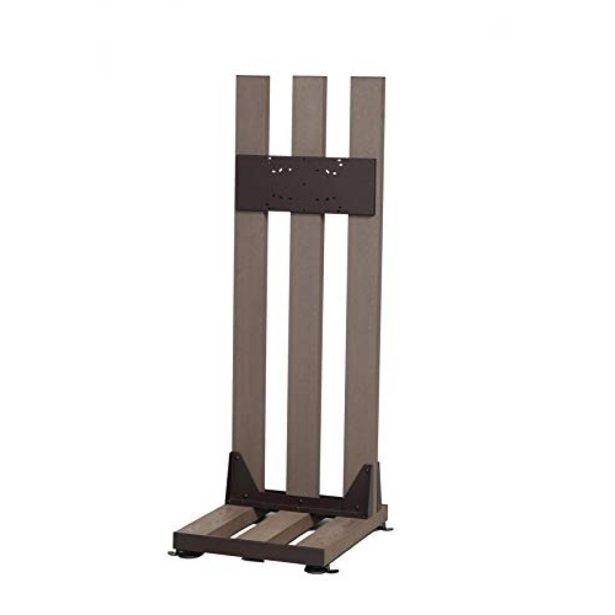 ポストスタンド 支柱 柱 人工木ポストスタンド PS-03J ブラウン グリーンライフ ポスト 郵便ポスト 郵便受け 新聞受け 郵便 メール便 新聞 朝刊 夕刊