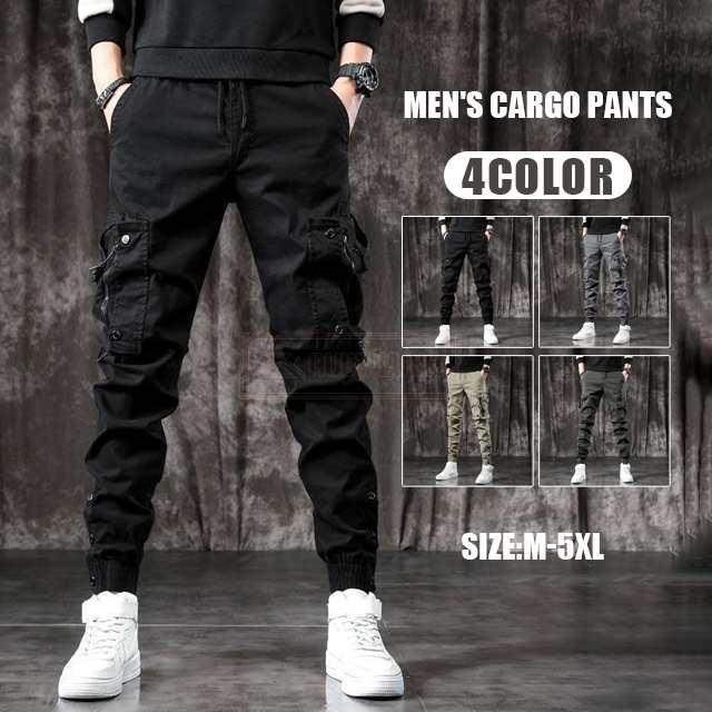最安挑戦 春新作 新作 送料無料 メンズ カーゴパンツ 作業着 ズボン カジュアル ワークパンツ 大きいサイズ 春夏秋冬 メンズ ボトムス 耐磨耗 無地 シンプル ミリタリー ロングパンツ 細身 着痩