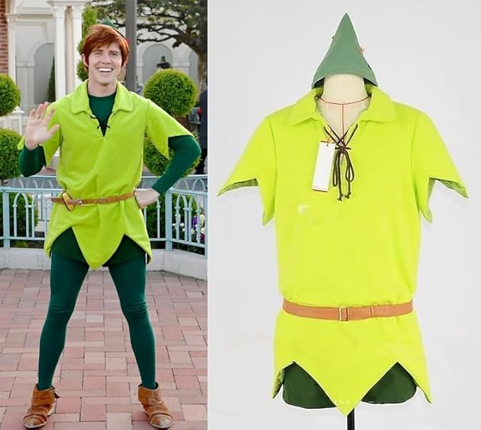 ピーター・パン グリーティング タイツ付き レプリカ衣装 靴とウィッグ 別売り