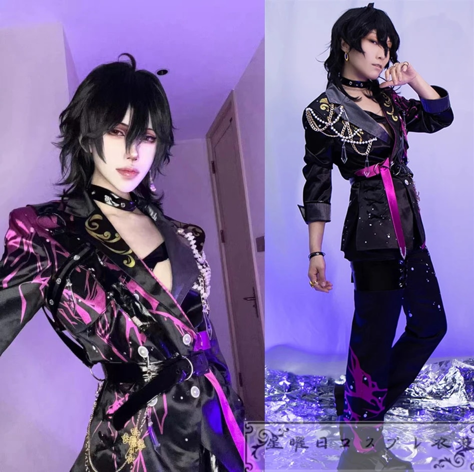 あんさんぶるスターズ UNDEAD 分かれ道＊憧れた姿とフラッシュバック 朔間零 大神晃牙 羽風薫 乙狩アドニス コスプレ衣装 ハロウィン コスチューム 仮装