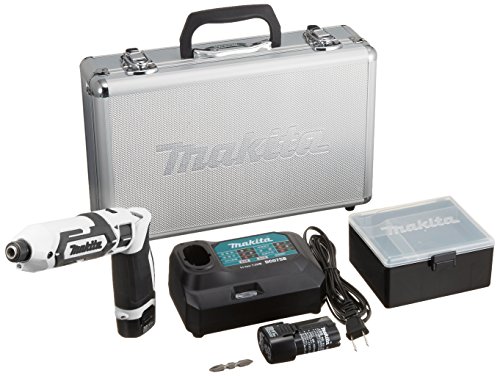 マキタ ペン型インパクトドライバTD022(7.2V)白 トルク25Nm 1.5Ahバッテリ2本充電器付 TD022DSHXW電動工具
