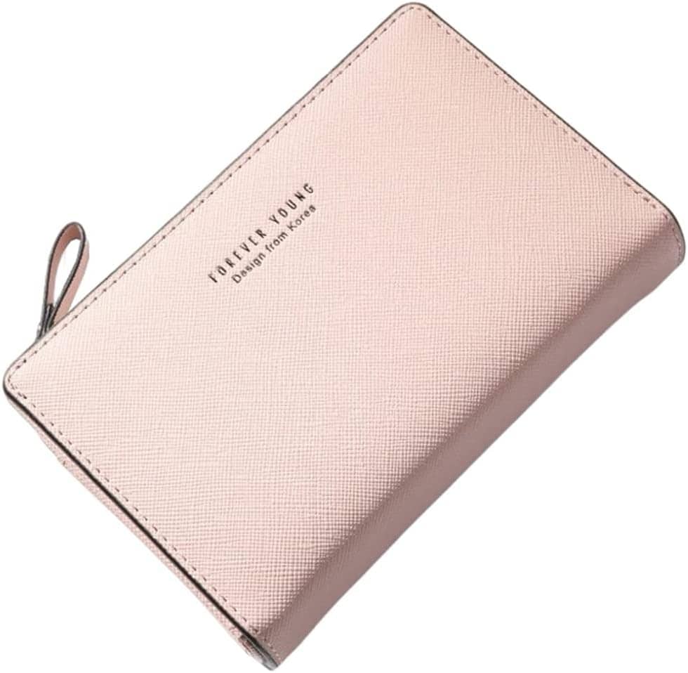 【20%OFFクーポン】小さい財布 レディース 財布 2つ折り ボタン ファスナー 英字柄 大容量 小銭入れ カード入れ 多機能 取り出しやすい 軽量 コンパクト コインケース かわいい おしゃれ ウ