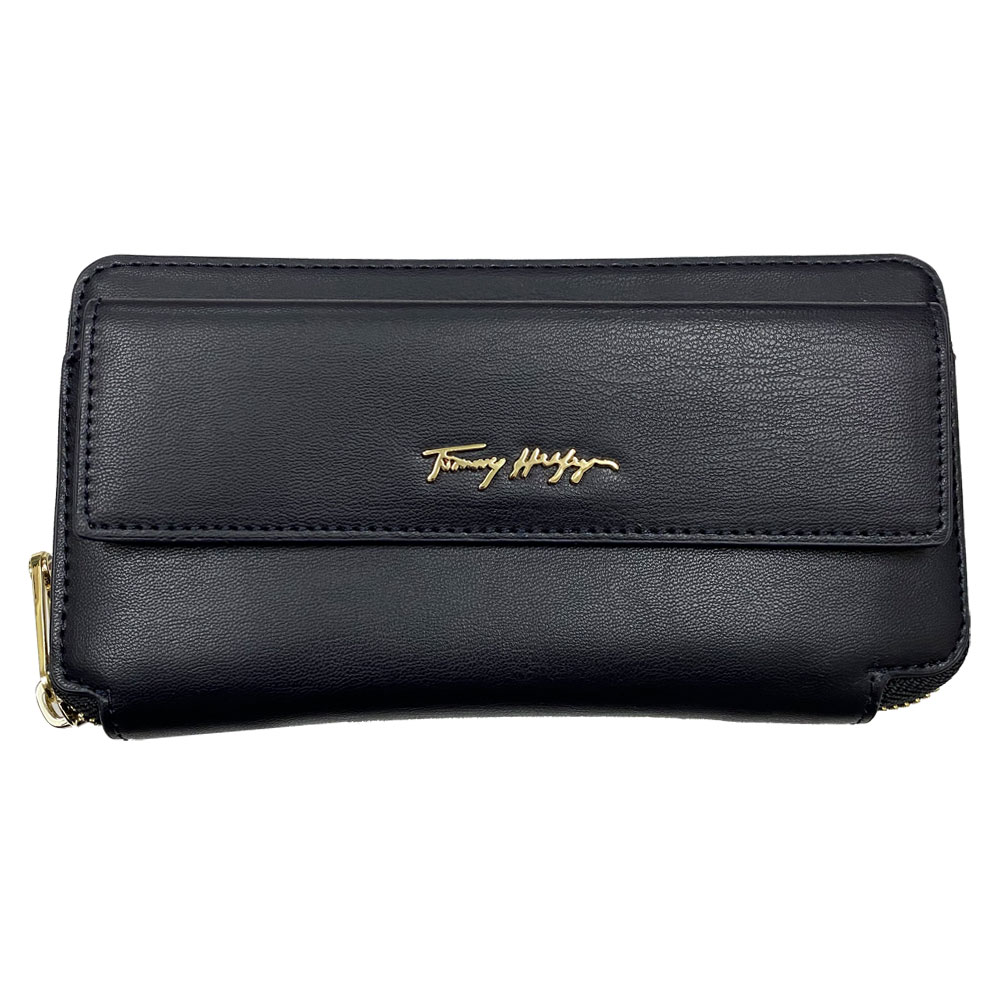 ラウンドファスナー長財布 フロントポケット ネイビー AW0AW10975 DW5