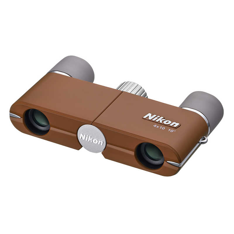 ニコン　Nikon　双眼鏡 遊 4x10D CF [ 4倍 / 径10mm ] アンバーブラウン　4X10DAB