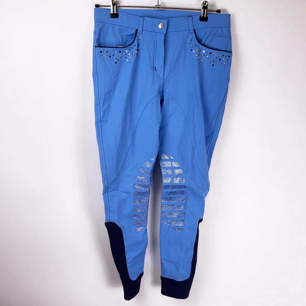 【中古・未使用品】Euro Star ユーロスター Luxe Grip キュロット 40 ブルー レディース 乗馬 馬術 8,276円