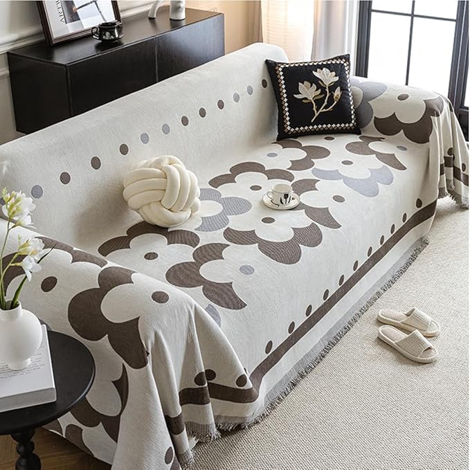 ソファーカバー ソファーベッドカバー マルチカバー 保護カバー おしゃれ 犬 猫 爪とぎキズ防止 汚れ防止 防塵 抗菌防臭 通気 多機能 洗える 滑り止め 取り付け簡単 ペット対応 長方形 肘付き