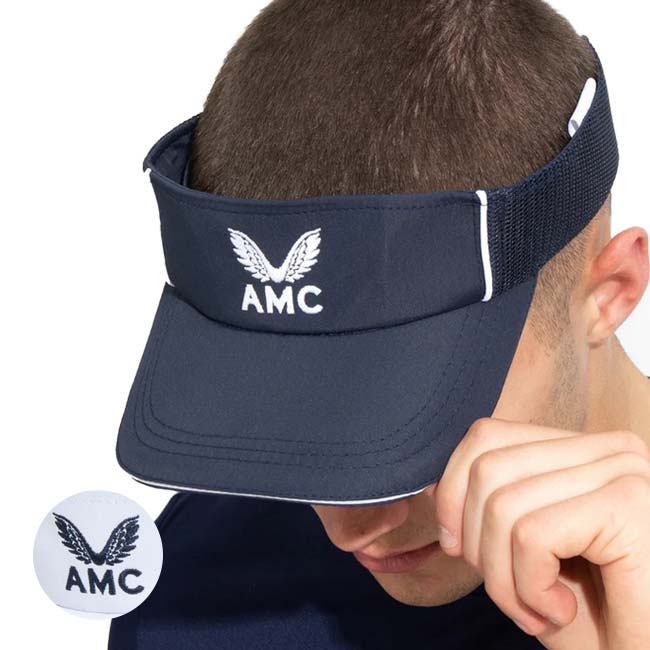 アンディ・マレー Castore(カストーレ) メンズ AMC 刺繍入り コア バイザー STKJCLTAPV(23y2m)