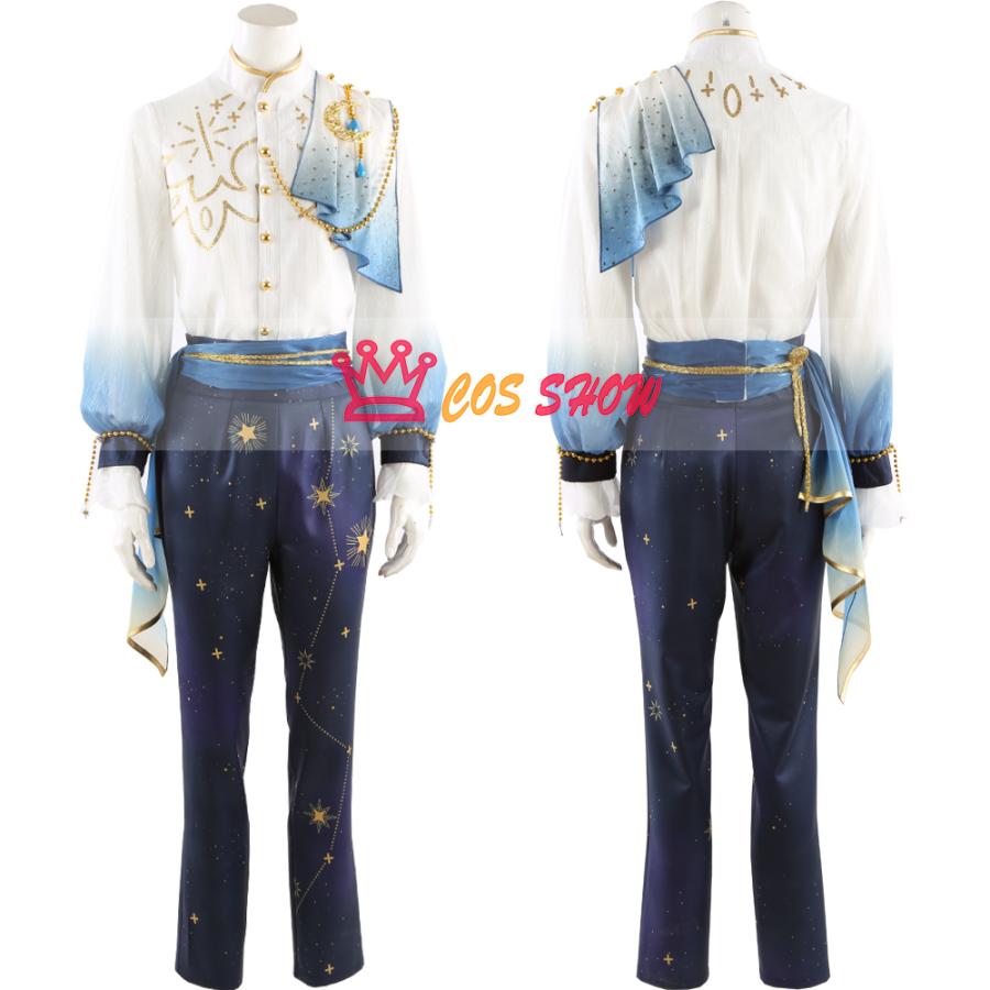人気商品N0.1 あんさんぶるスターズ! あんスタ スターライトパレード 朱桜司 コスプレ衣装 fine ＆ Knights ブルー cosplay 仮装 オーダーメイド製作可能 イベント ハロウィン
