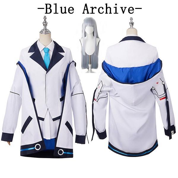 【ins話题で】ブルーアーカイブ -Blue Archive- 生塩ノア コスプレ衣装 イベント ゲーム ウィッグ